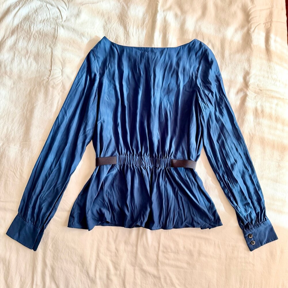 Thakoon Addition Button Blouse Top